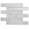 Andova Tiles Migdal 2-in. x 6-in. Brick Joint Glass Wall & Floor Mosaic Tile (0.98 Square Feet Per Sheet) ANDMIG231 - alternate 5